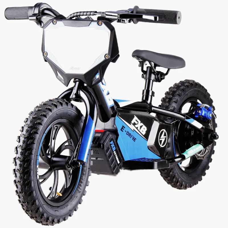 KTX-297427 Electric Two-Wheel Bicycle with 250W Brushless Motor and 36V Lithium Battery for Kids, 12" Off-Road Wheels