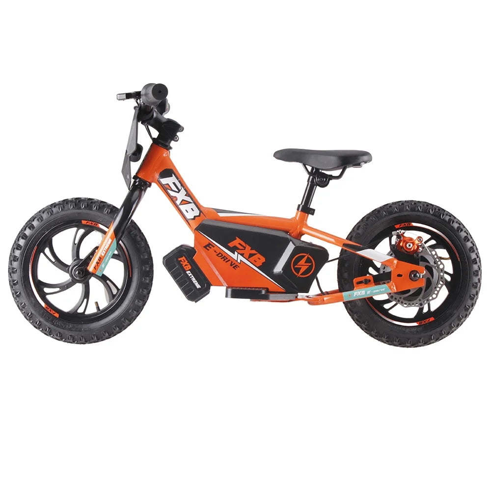 KTX-297427 Electric Two-Wheel Bicycle with 250W Brushless Motor and 36V Lithium Battery for Kids, 12" Off-Road Wheels