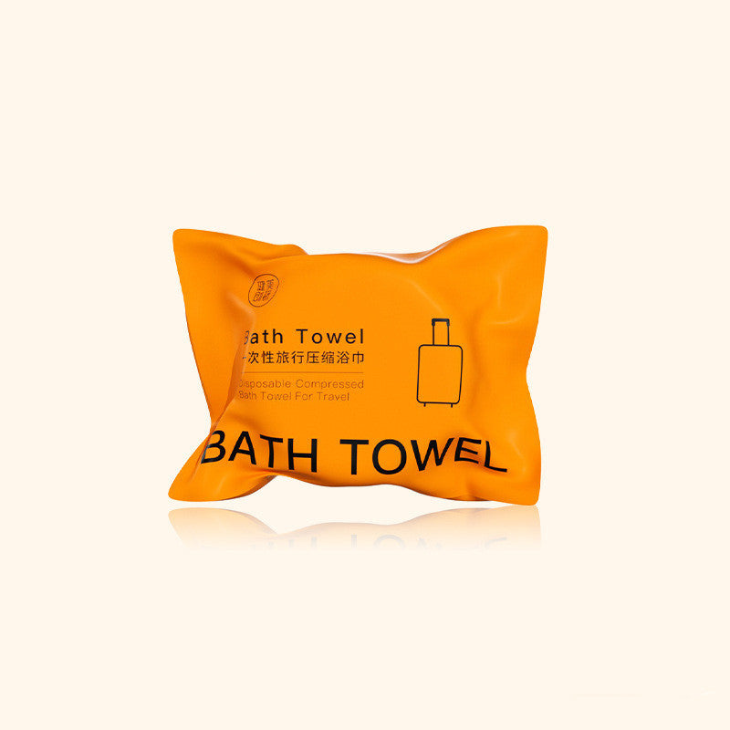KTX-298579 Portable Disposable Thickened Compressed Bath Towel – Travel-Friendly Size and Long-Lasting Softness