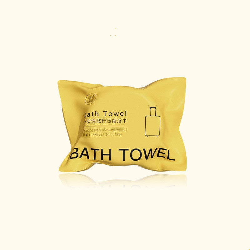KTX-298579 Portable Disposable Thickened Compressed Bath Towel – Travel-Friendly Size and Long-Lasting Softness