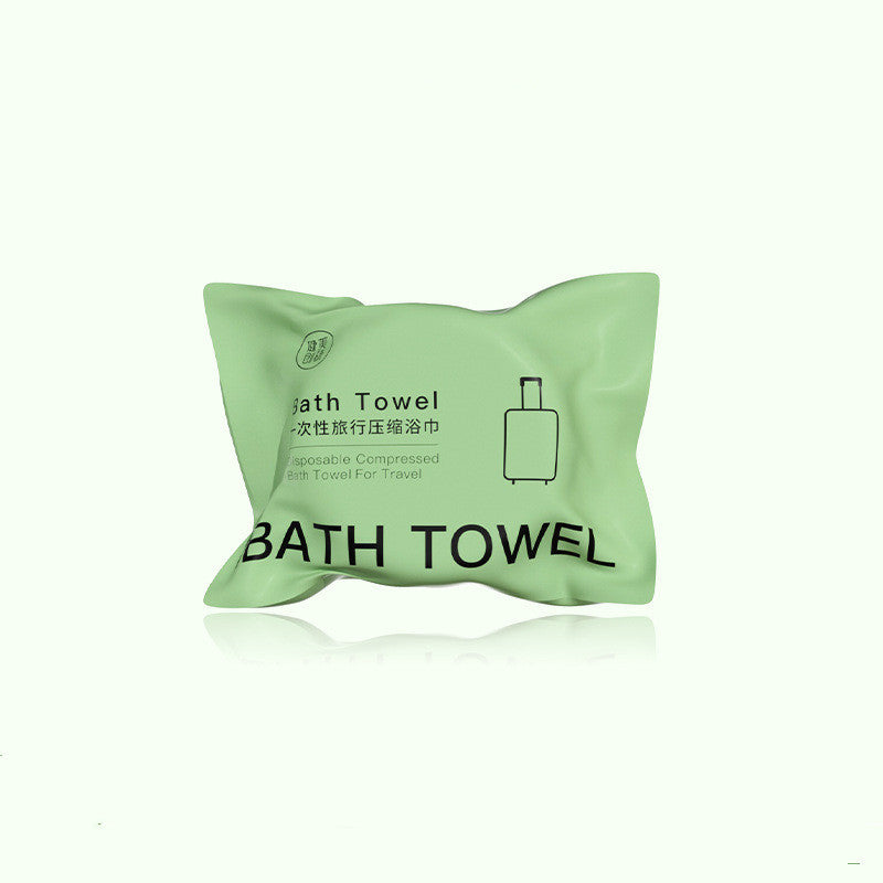 KTX-298579 Portable Disposable Thickened Compressed Bath Towel – Travel-Friendly Size and Long-Lasting Softness