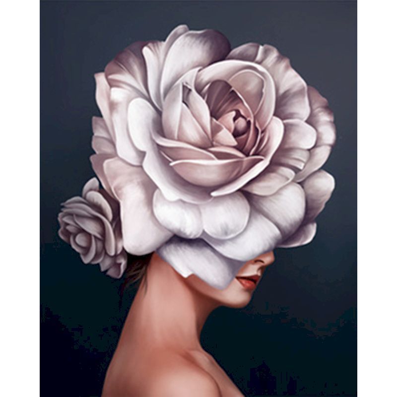 KTX-299091 Frameless Canvas Painting - 40x50CM Decorative Artwork for Home or Office