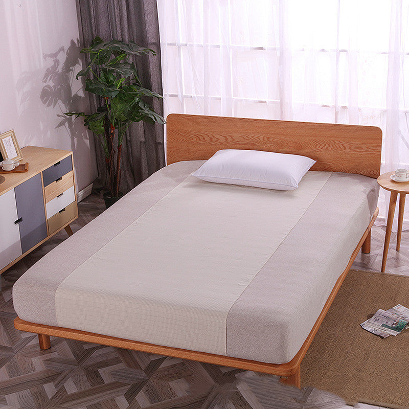 KTX-299475 Silver Fiber Conductive Anti-Static Ground Air Sheet, 90x265cm, Cotton & Silver Blend for Energy Balance and Enhanced Sleep Quality