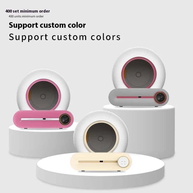 KTX-300755 Automatic Smart Self-Cleaning Cat Litter Box with Odor Control and Large Capacity