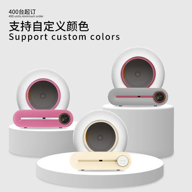 KTX-300755 Automatic Smart Self-Cleaning Cat Litter Box with Odor Control and Large Capacity