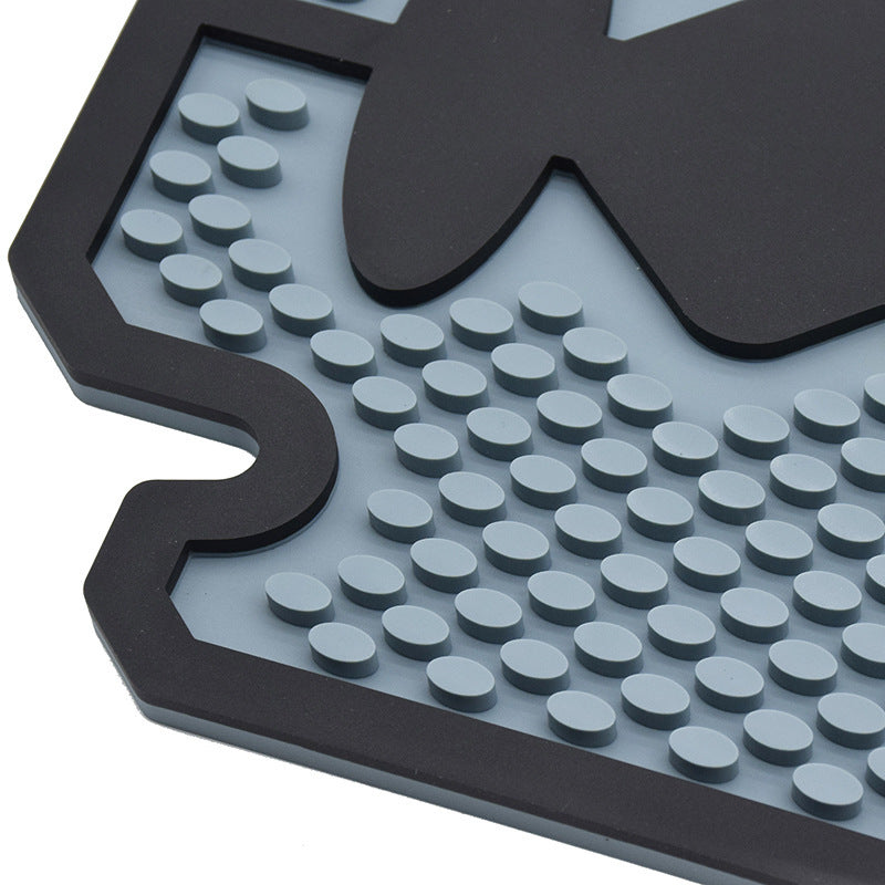 KTX-301139 Professional Non-Slip Hairdressing Mat for Salon Tools - 44.1CM x 19.6CM