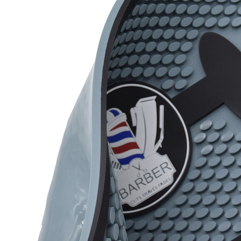 KTX-301139 Professional Non-Slip Hairdressing Mat for Salon Tools - 44.1CM x 19.6CM