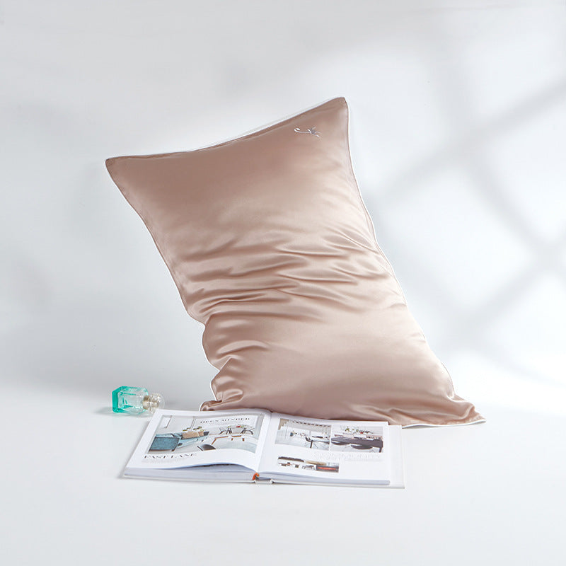 KTX-301267 Double-Sided Mulberry Silk Pillowcase - 19M Sizes Available, Zipper and Envelope Styles