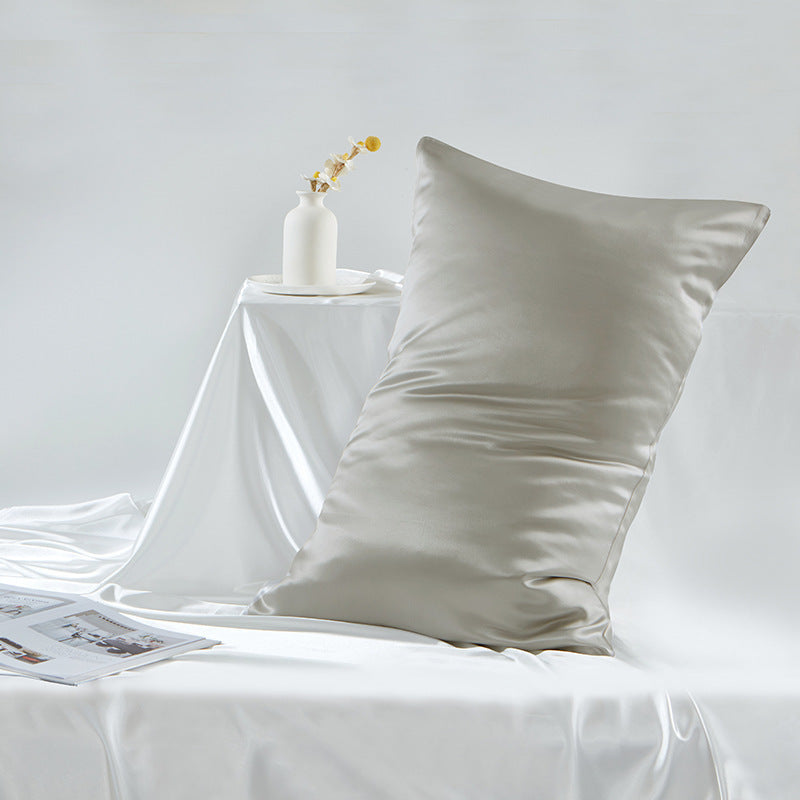 KTX-301267 Double-Sided Mulberry Silk Pillowcase - 19M Sizes Available, Zipper and Envelope Styles