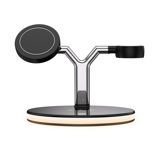 KTX-301523 15W Three-in-One Fast Magnetic Wireless Charger with Type-C Interface