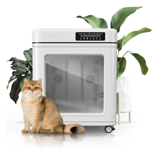 KTX-301715 Large Eco-Friendly Pet Hair Drying Box 100L for Dogs and Cats with Adjustable Temperature and Timing