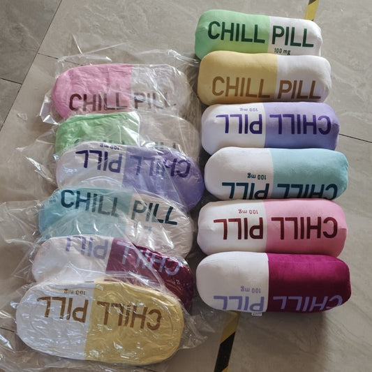 KTX-302419 Soft Plush Women's Pill-Shaped Cushions in Various Colors
