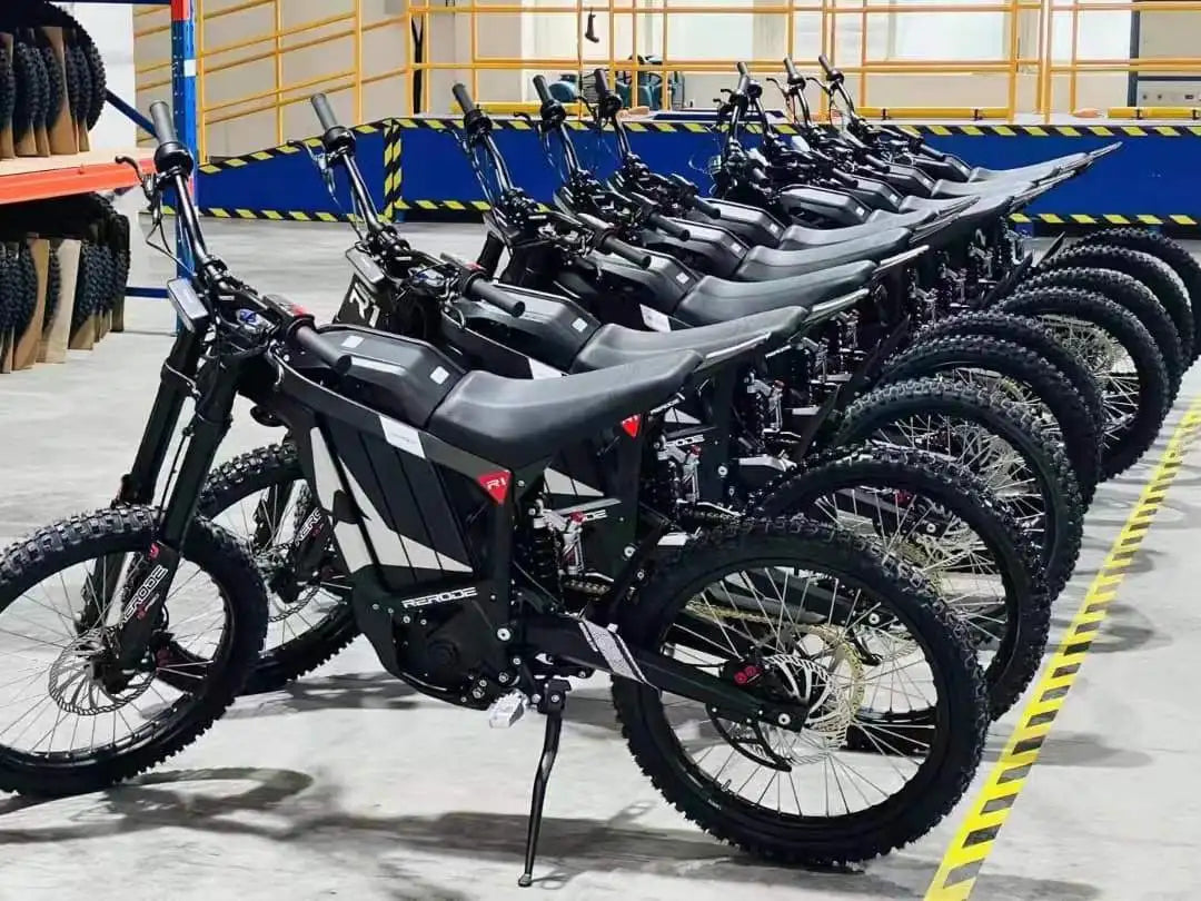 KTX-302547 RERODE R1 2025 Electric Dirt Bike 8000W Mid Drive Engine 72V Off-Road Motorcycle for Adults