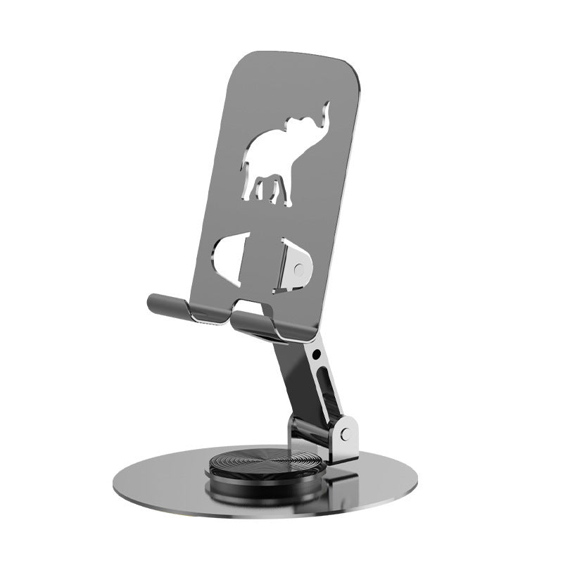 KTX-302675 Universal Folding Metal Cellphone Holder - Adjustable Stand for All Devices