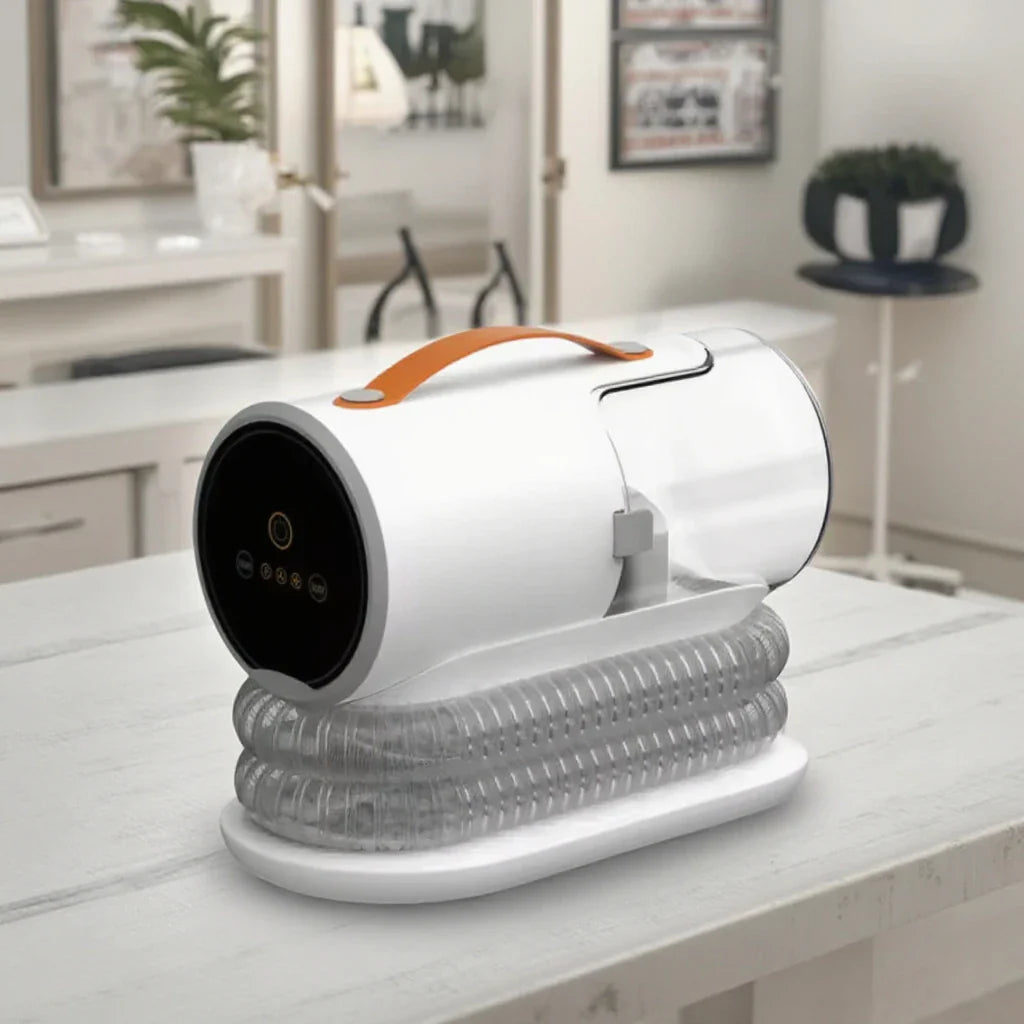 KTX-302867 Eco-Friendly Dual Motor Pet Grooming Set with Suction Control for Cats and Dogs