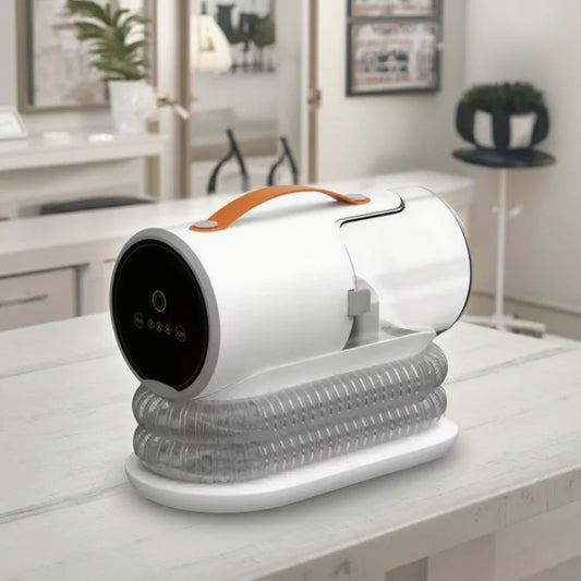 KTX-302867 Eco-Friendly Dual Motor Pet Grooming Set with Suction Control for Cats and Dogs