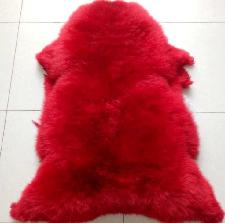 KTX-303763 Australian Wool-like Polyester Carpet Floor Mat - 60x90cm in Various Colors