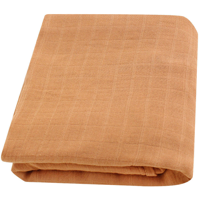 KTX-304083 Double-Layer Cotton Bamboo Gauze Quilt Blanket - Soft, Lightweight, 120x120cm