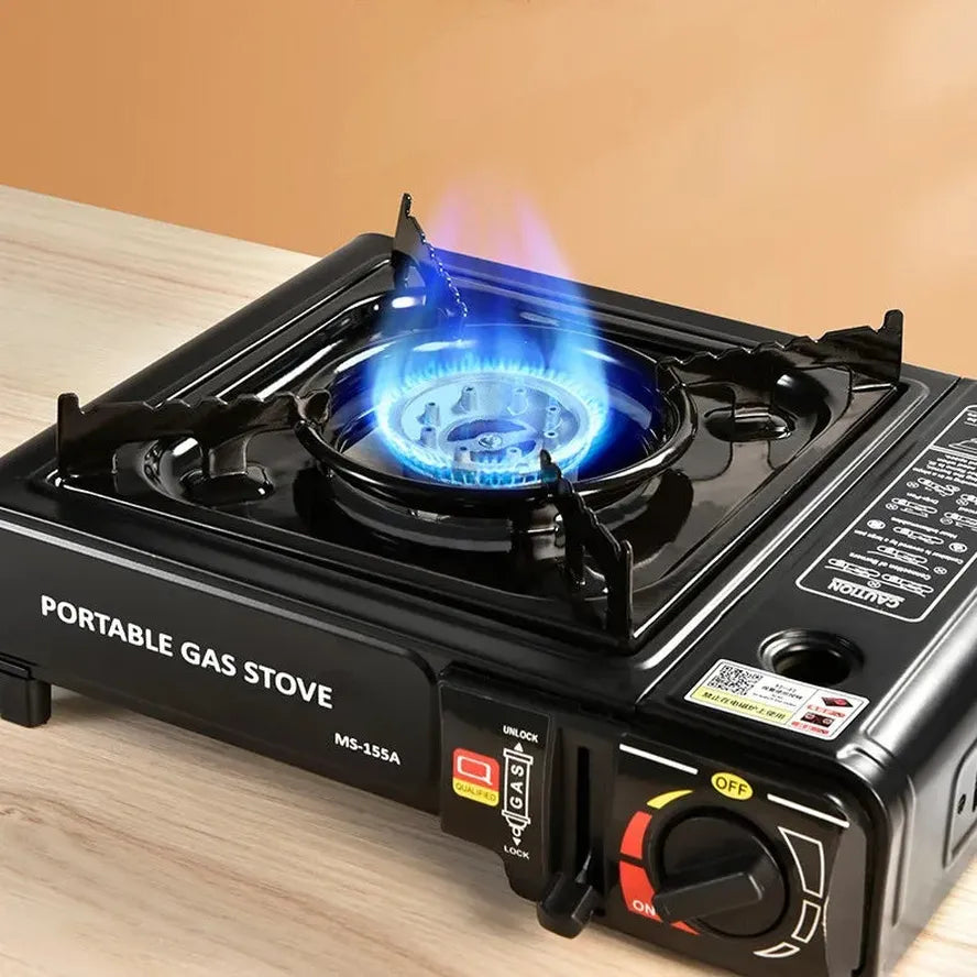 KTX-304275 Portable Manual Butane Gas Stove for Indoor and Outdoor Cooking, Customisable Logo Options