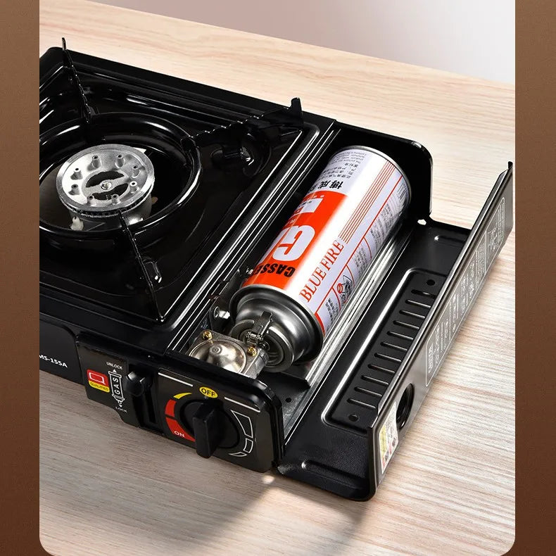 KTX-304275 Portable Manual Butane Gas Stove for Indoor and Outdoor Cooking, Customisable Logo Options