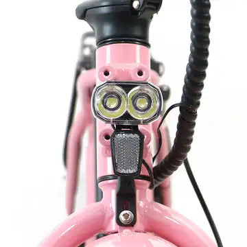 KTX-305235 Folding Electric Bike with 48V 500W Brushless Motor, 20" Aluminum Frame, 7-Speed, 40-50 Mile Range