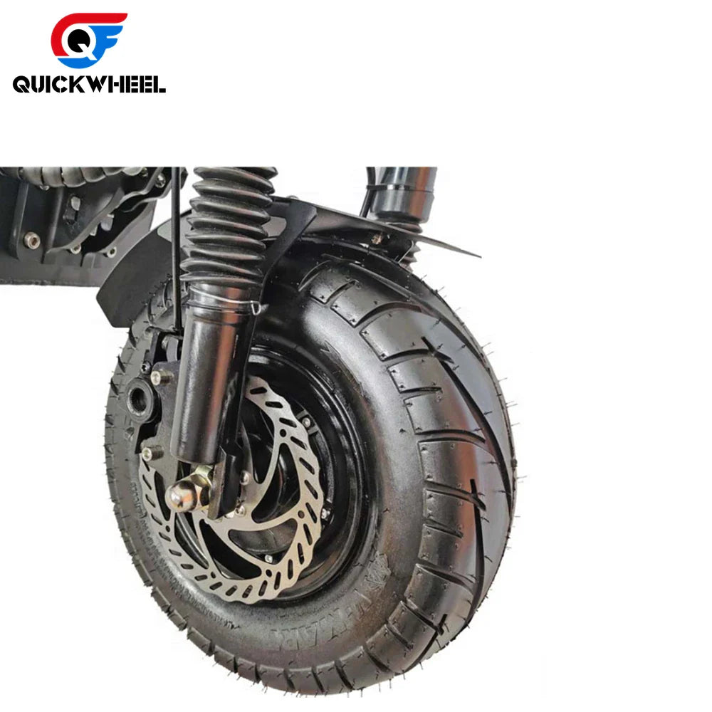 KTX-305939 8000W Off-Road Electric Scooter, Dual Motors, Full Suspension, Waterproof, Foldable, 13-Inch Tires, 100-110km Range