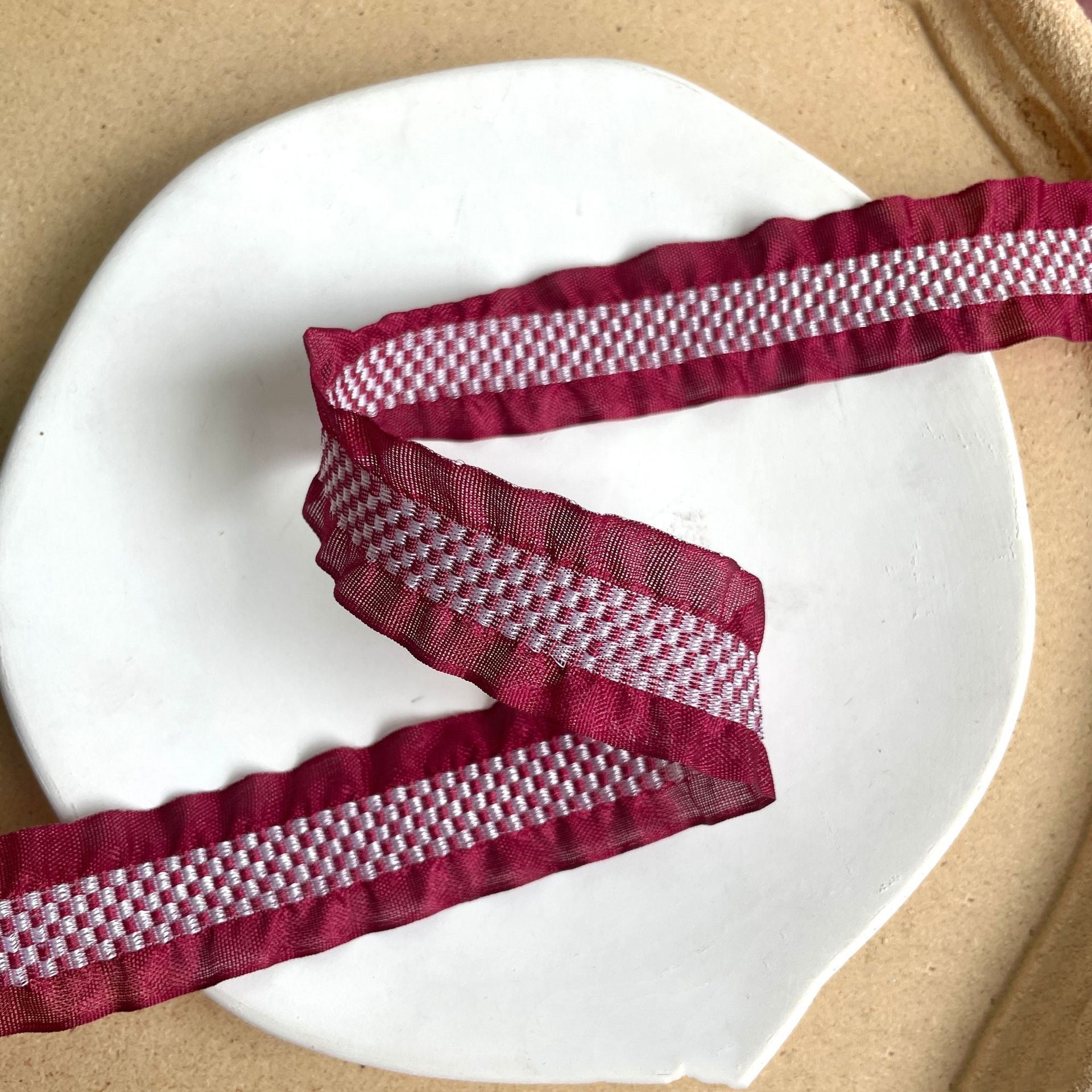 KTX-308051 Silk Colored Ribbons for Hair Bows and DIY Crafts - 40mm Wide, 100 Yards