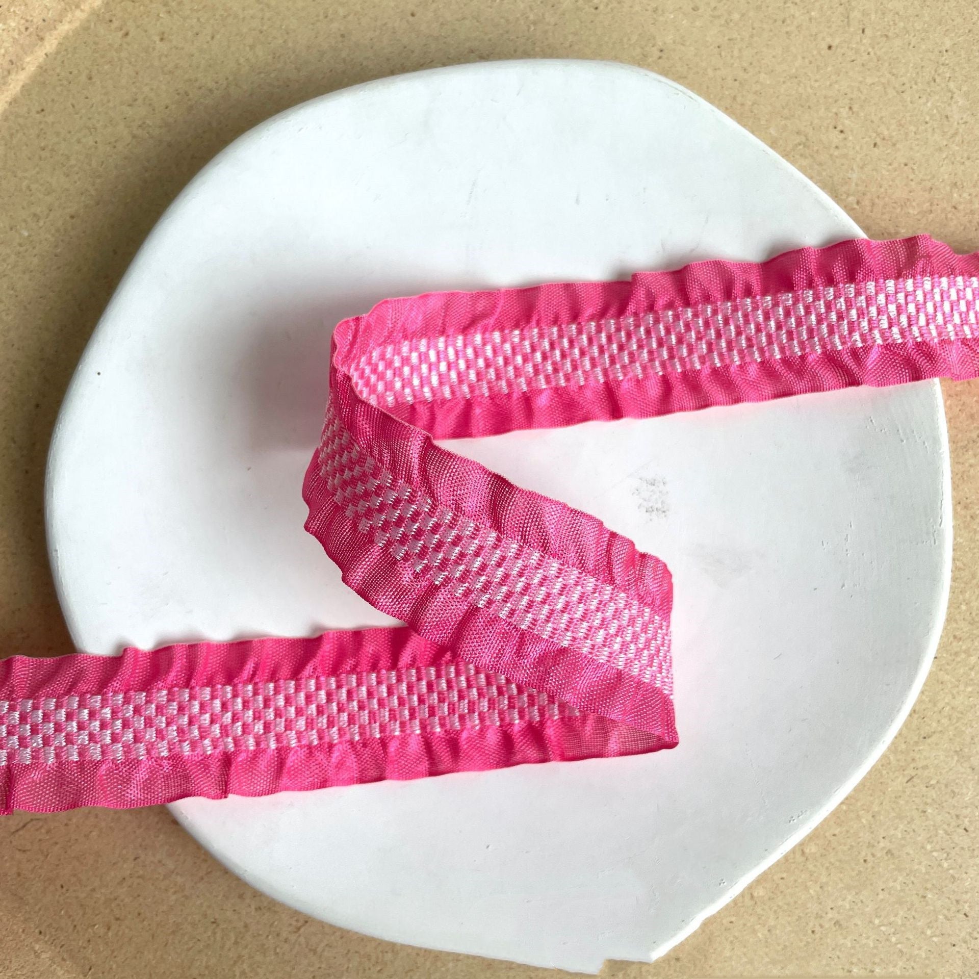 KTX-308051 Silk Colored Ribbons for Hair Bows and DIY Crafts - 40mm Wide, 100 Yards