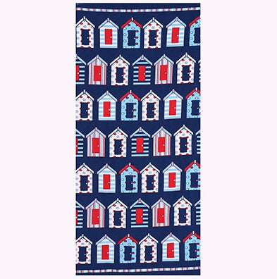 KTX-308947 Flamingo Ice Cream Print Microfiber Beach Towel for Summer, Yoga, and Camping - 150x70cm