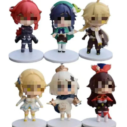 Anime PVC Cartoon Action Figures - Assorted Styles for Decoration and Gift, Model M24122414