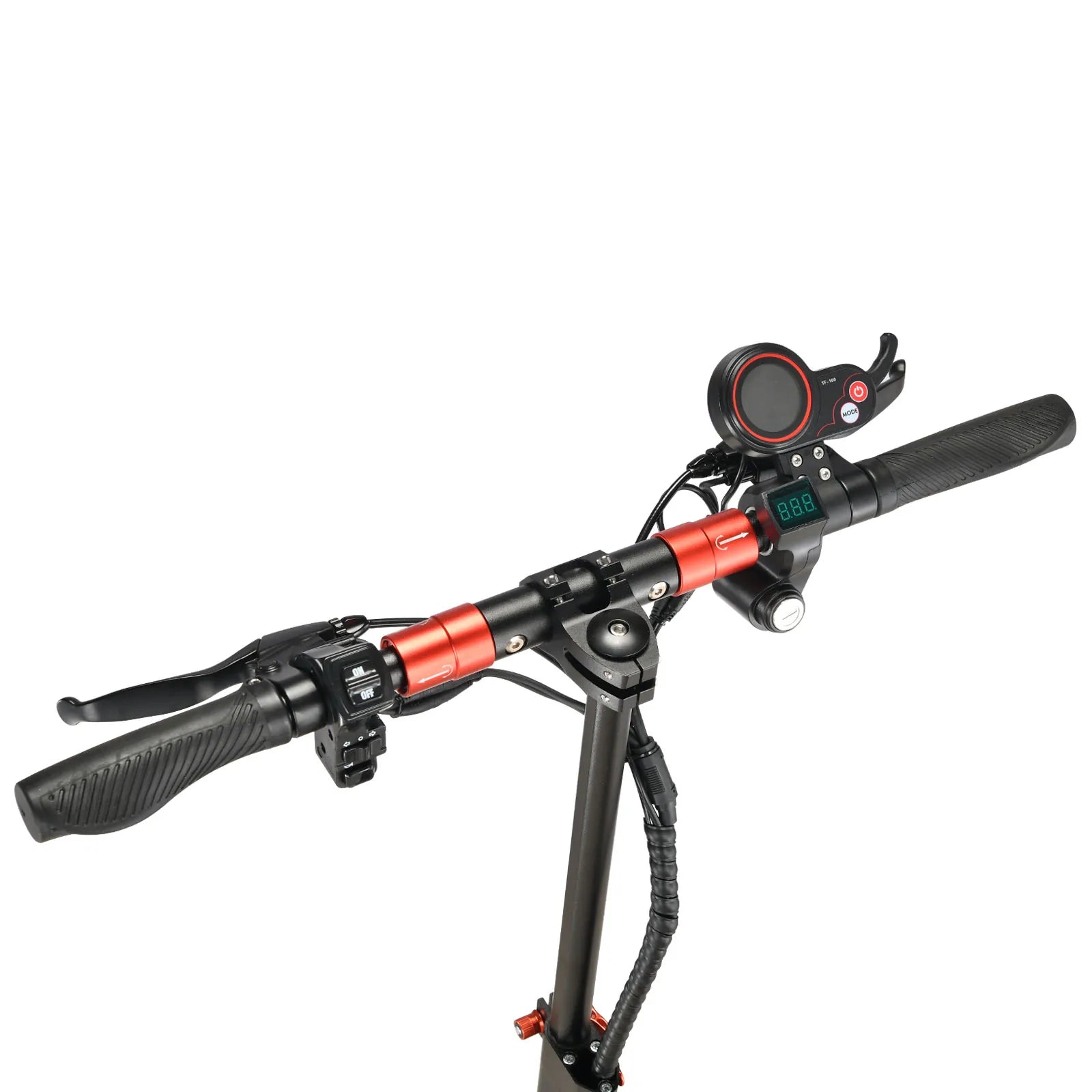 KTX-312019 Powerful 1200W Electric Scooter with 60km Range, Foldable Design, Double Disc Brake, 150kg Max Load