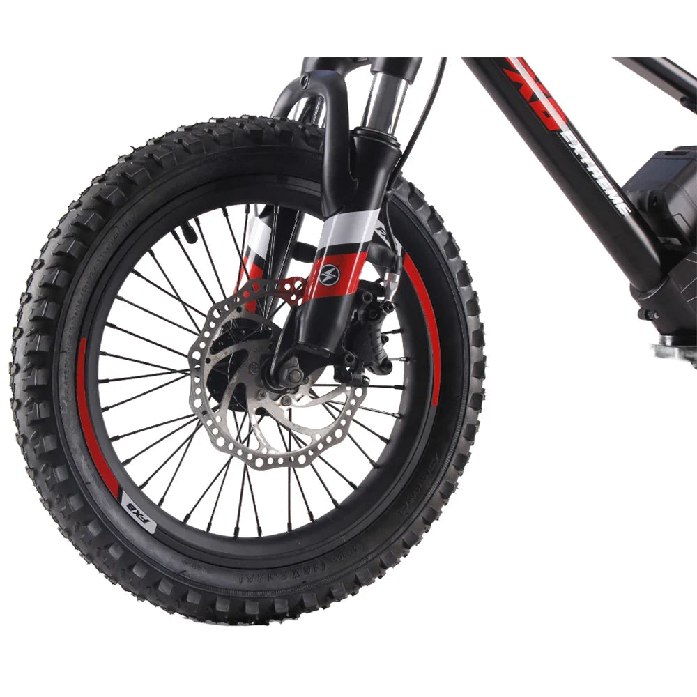 KTX-313235 16 Inch Electric Balance Bike for Children - 350W, 36V, 2 Speed, Aluminum Alloy Frame