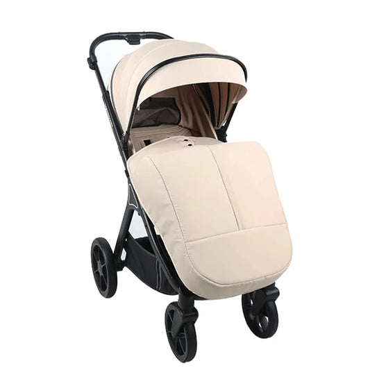 KTX-315155 Compact 3-in-1 Foldable Travel Stroller for Kids Over 3 Years with One-Foot Brake and Five-Point Safety Harness