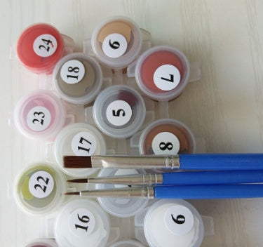 KTX-316051 Huskie Themed Canvas Art for Home or Office Decor