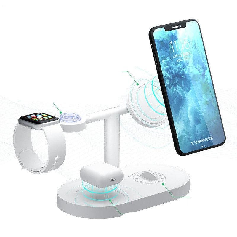 KTX-316179 Three-in-One Wireless Charger with MagSafe for iPhone 12 - 15W Fast Charging, Aromatherapy, Qi Certified