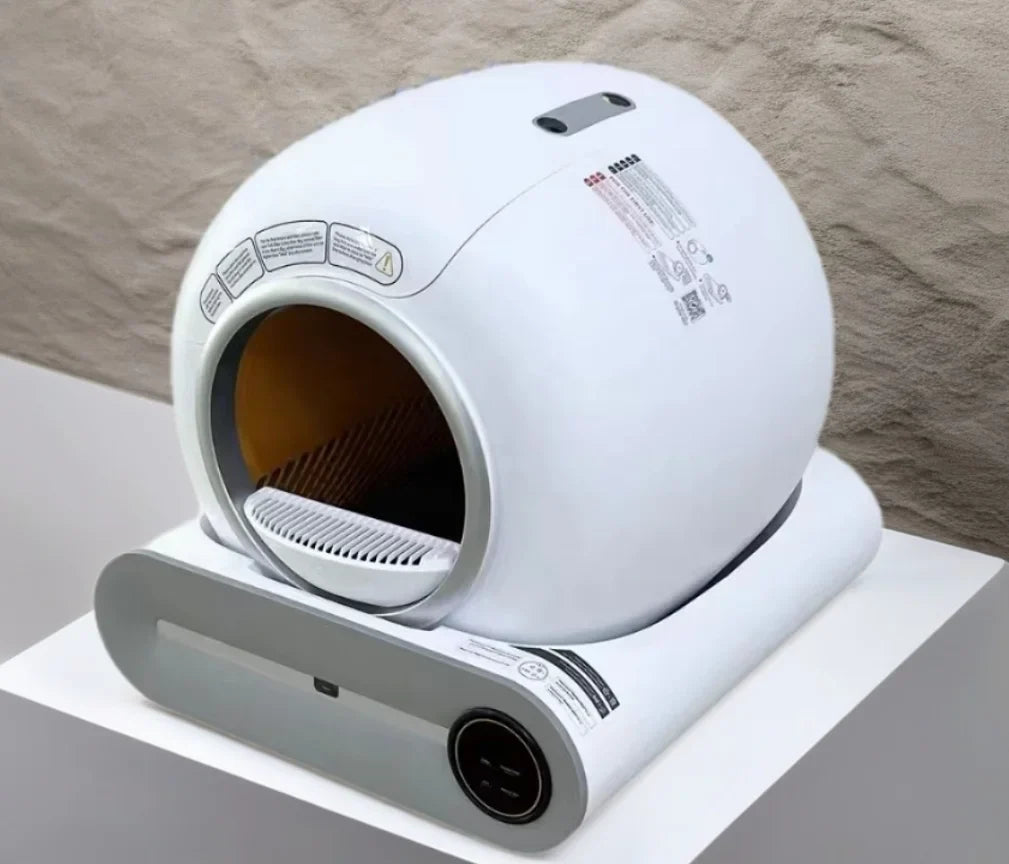 KTX-316563 Automatic Self-Cleaning Cat Litter Box with Large 65L Capacity and Odor Control Features
