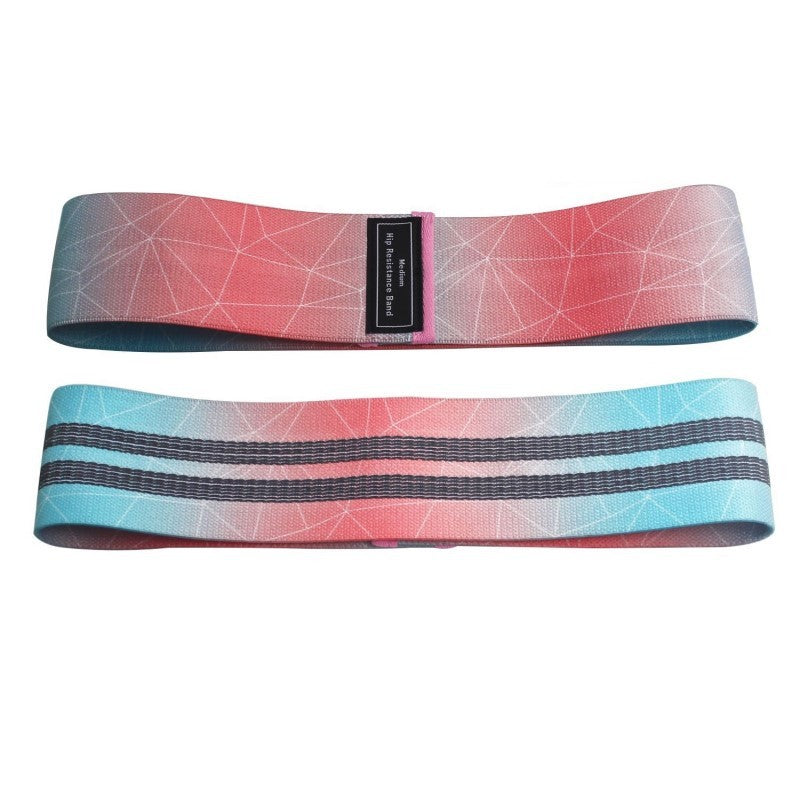 KTX-318099 Gradually Changing Polyester Cotton Yoga Pull Belt for Core Strength and Muscle Development