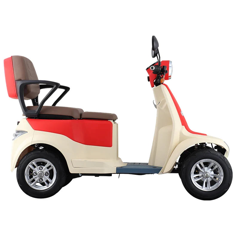 KTX-318291 1000W Long Range 4 Wheel Electric Scooter for Adults - 2 Passenger, Max Speed 30km/h, 40-60km Range