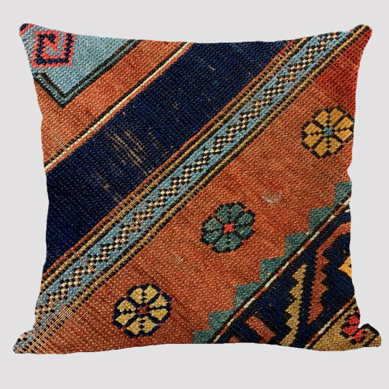 KTX-319379 Abstract Pattern Modern Minimalist Bohemian Polyester Cushion Cover 45x45cm