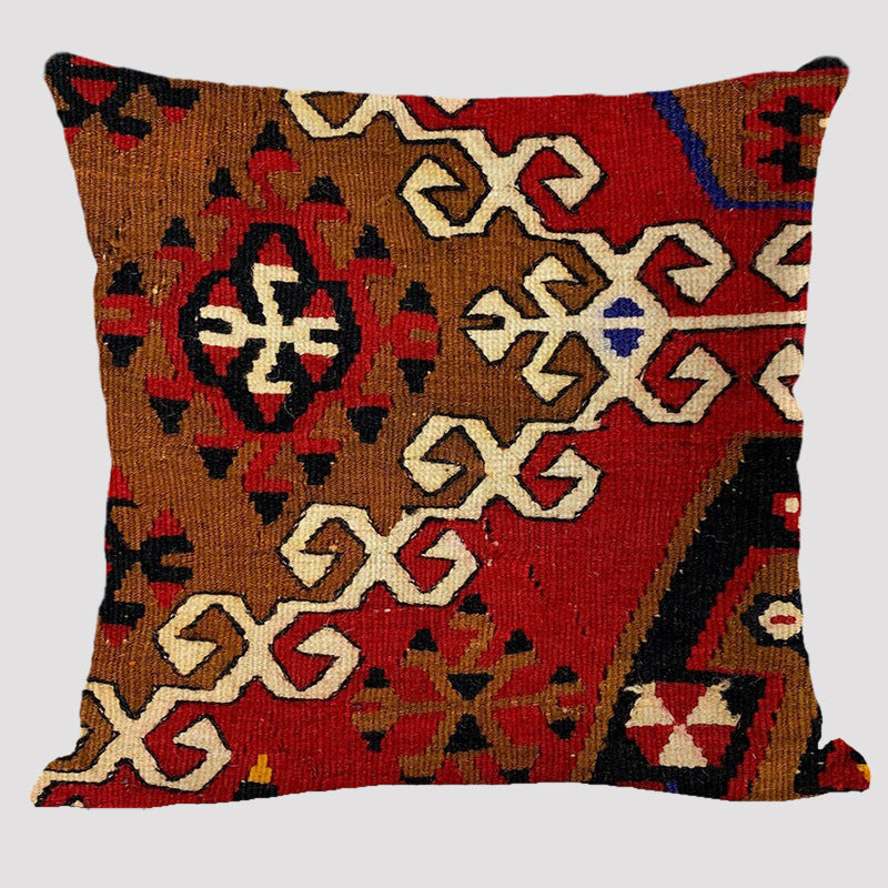 KTX-319379 Abstract Pattern Modern Minimalist Bohemian Polyester Cushion Cover 45x45cm