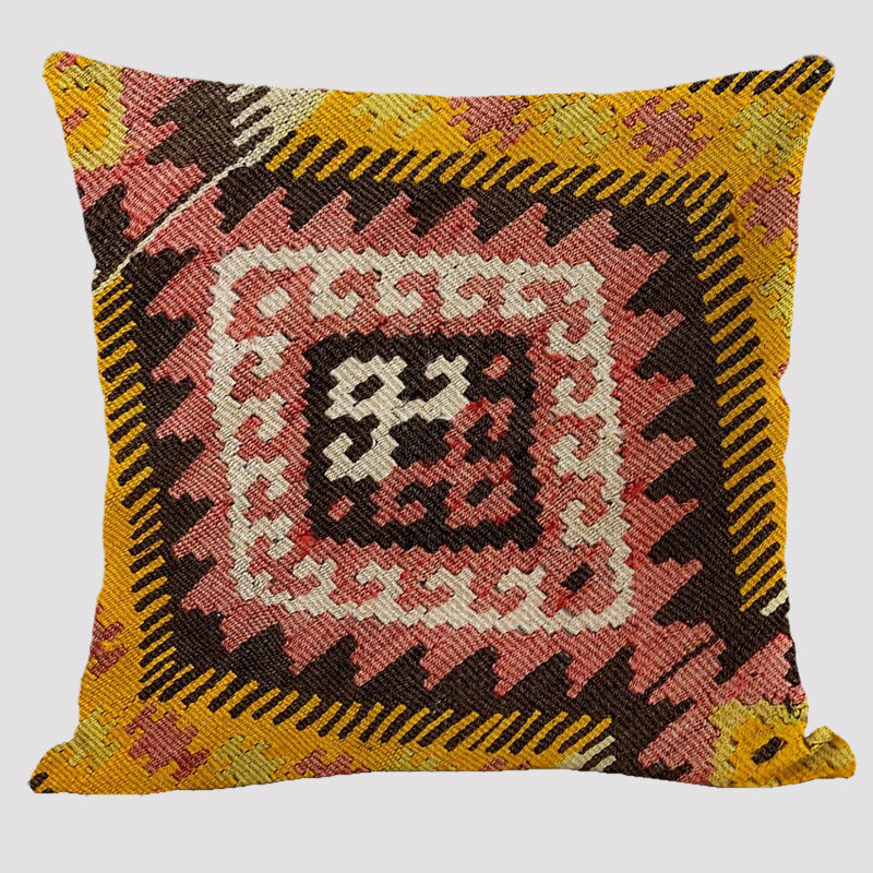 KTX-319379 Abstract Pattern Modern Minimalist Bohemian Polyester Cushion Cover 45x45cm