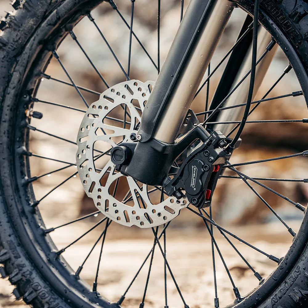 KTX-320275 HappyRun Tank G300 Pro 6500W Long Range Off-Road Electric Dirt Bike, 61-80 km/h Speed, 72V Battery