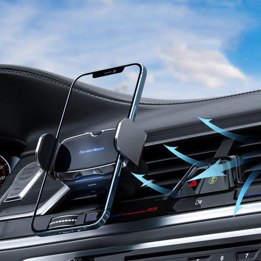 KTX-320787 Automatic Metal Phone Holder for Car Air Vent with Induction Opening and Closing