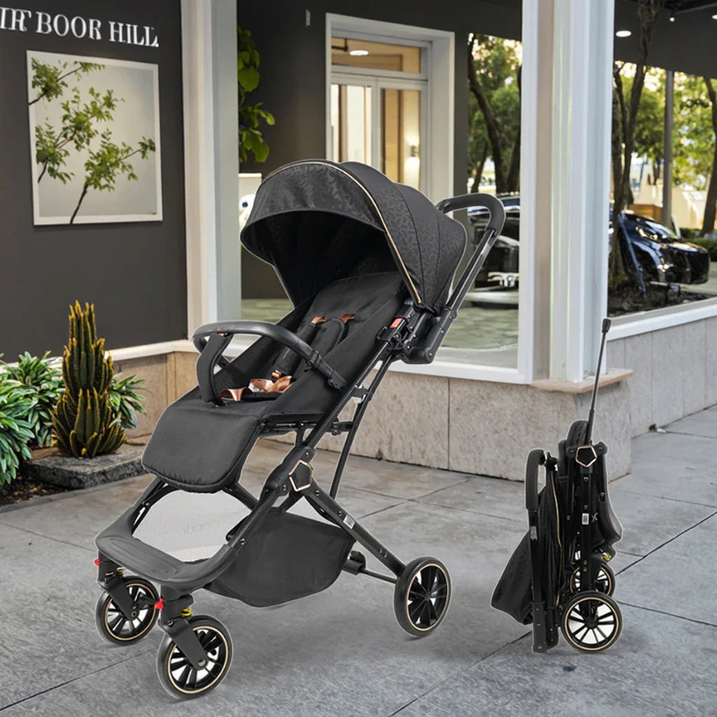 KTX-320915 Lightweight 2 in 1 Foldable Baby Stroller and Pushchair for Infants