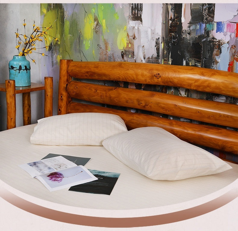 KTX-321683 Silver Fiber Grounding Pillowcase - Available in Multiple Sizes, Soft Cotton Material