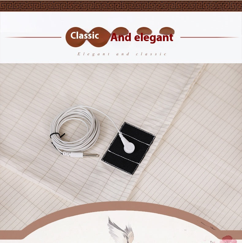 KTX-321683 Silver Fiber Grounding Pillowcase - Available in Multiple Sizes, Soft Cotton Material