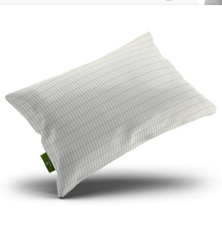 KTX-321683 Silver Fiber Grounding Pillowcase - Available in Multiple Sizes, Soft Cotton Material