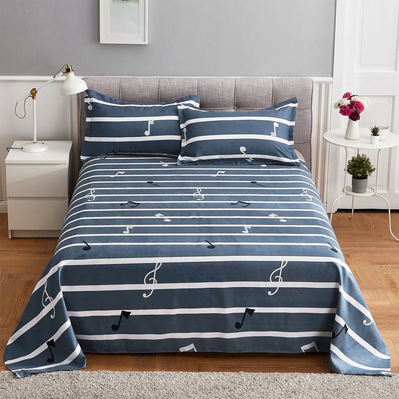 KTX-321683 Striped Bedding Set for Single and Double Beds in Various Styles and Sizes