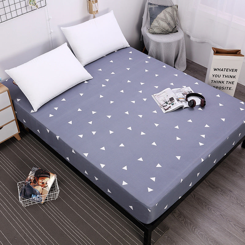 KTX-322835 Waterproof Cartoon Bed Sheet Cover for Baby Bed - Moisture-Proof and Dustproof Mattress Protector (160X200-220 cm)