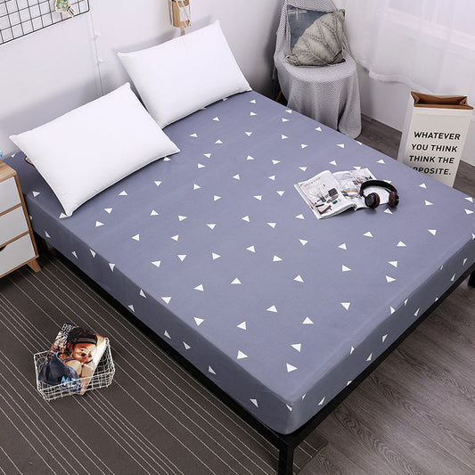 KTX-322835 Waterproof Cartoon Bed Sheet Cover for Baby Bed - Moisture-Proof and Dustproof Mattress Protector (160X200-220 cm)